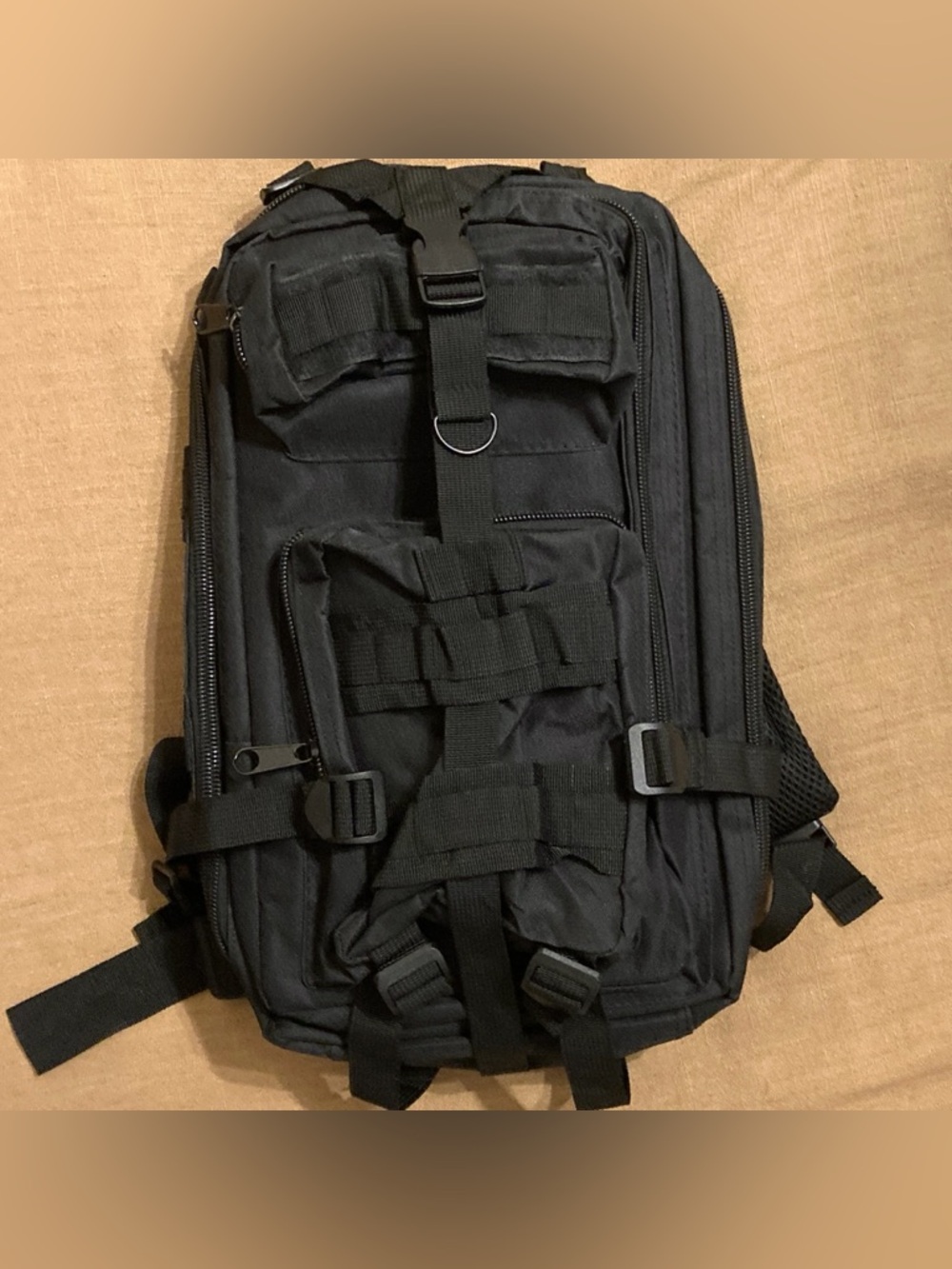 NWT utility backpack with first aid, disaster preparedness, hiking supplies